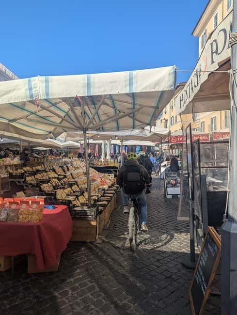 Rome: Pedal and Taste the Top 5 Tastings with e-Bike Tour - Trapizzino at the Right Moment: A Creative Roman Street Bite