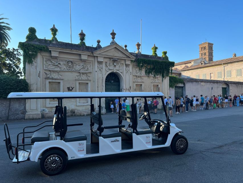 Rome: Private Golf Cart City Highlights Tour - Key highlights at a glance