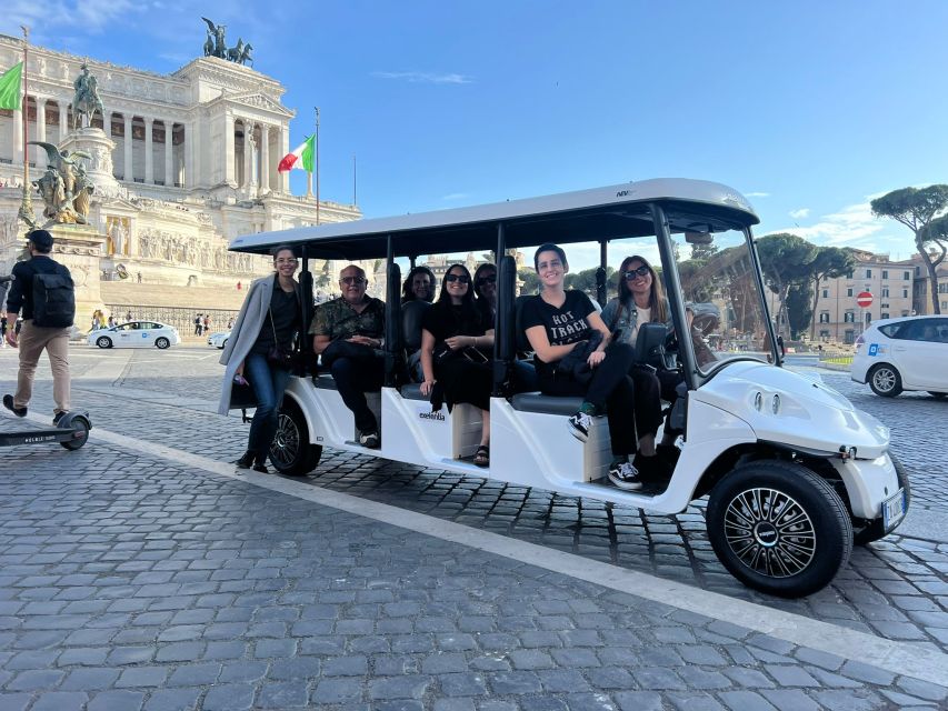 Rome: Private Golf Cart City Highlights Tour - Why this private golf cart works so well in Rome