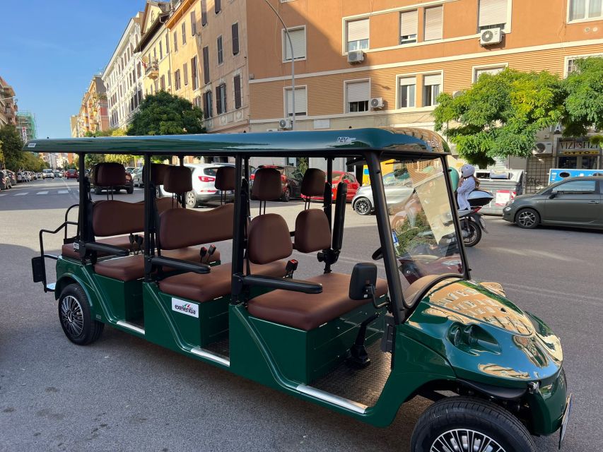 Rome: Private Golf Cart City Highlights Tour - Meeting at Italy In Love Tours: start smart, not rushed
