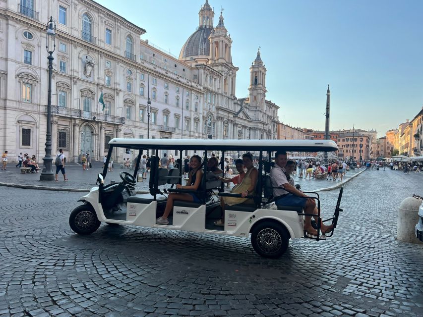 Rome: Private Golf Cart City Highlights Tour - Stop-by-stop: what each part gives you (and what it won’t)