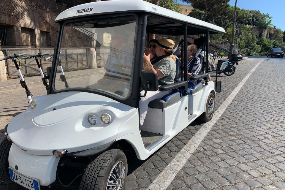 Rome: Private Golf Cart City Highlights Tour - How route flexibility keeps you from missing what matters