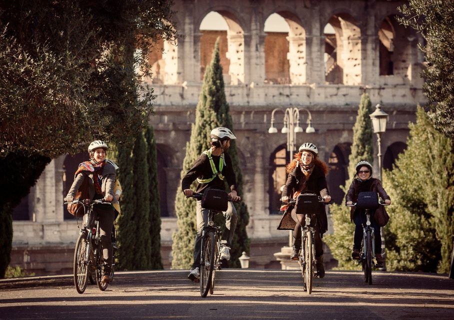 Rome: Private Half-Day Bike Tour with E-bike - The bikes and rules: what you get before you roll out