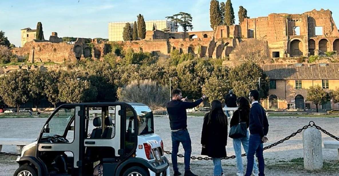 Rome: Private Tour by Golf Cart with Pickup - Key highlights worth planning around