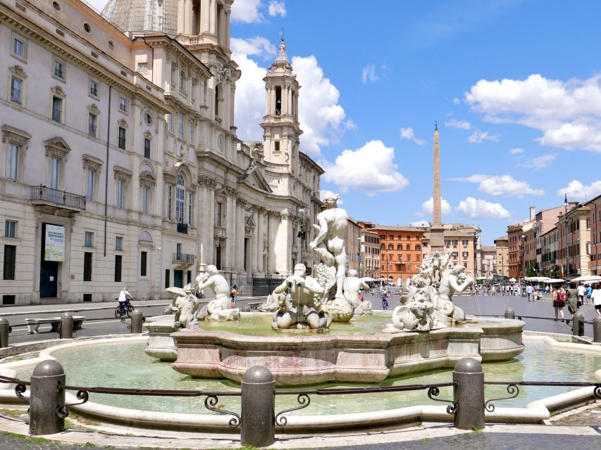 Rome: Private Tour of Navona Square with Undergrounds - Piazza Navona above ground: why the oval feels familiar