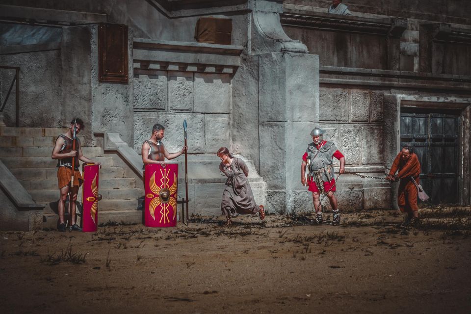 Rome: Roma World Entry Ticket with Roma on Fire Live Show - Roma on Fire at the Ben Hur film set: what you’re actually buying