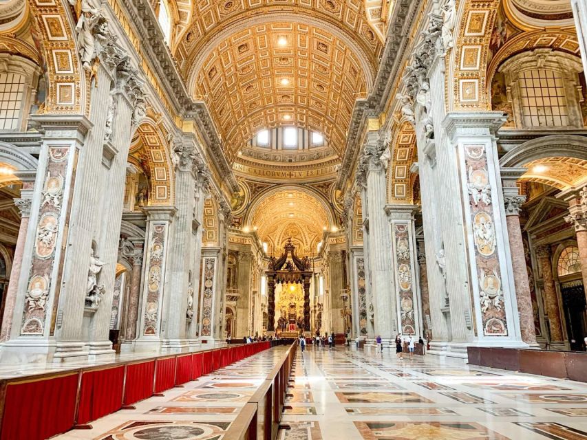 Rome: St. Peter's Basilica and Papal Tombs Walking Tour - Key points you’ll feel during the tour