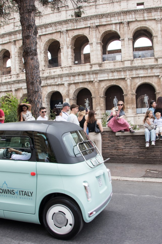Rome: "The Unmissable" Fiat Topolino Eco-Chic Adventure! - A 2-hour route that hits Rome’s highlights (without dragging)