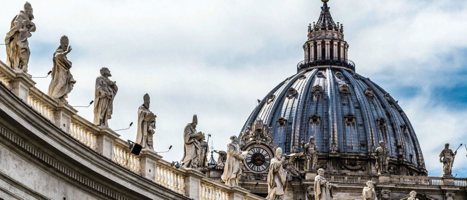 Rome: Vatican City and Catacombs Full-Day Guided Tour - St. Peter’s Basilica: grand scale, quick awe
