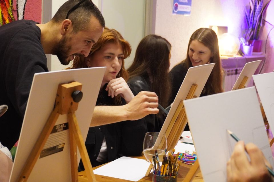 Rome: Wine and Paint Experience in Piazza Navona - Key Points to Know Before You Go