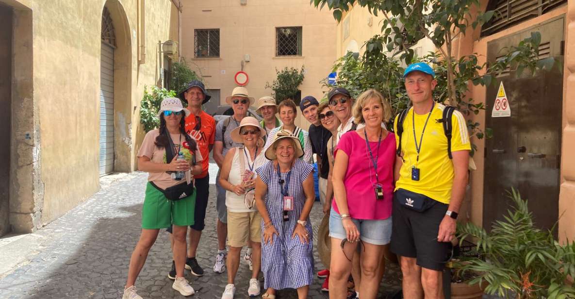 Rome:CityCenter Hidden Highlights Guided Walking Tour German - Start Smart: Piazza Navona Meeting Point and Clear Audio