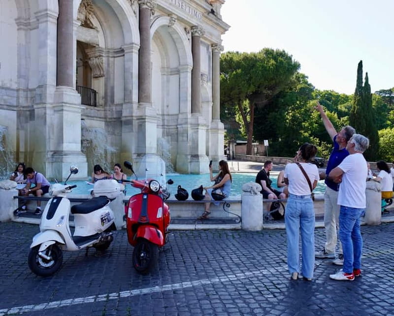 Rome’s Must-See Spots on Vespa (No Driving Needed) - Piazza Venezia and the Roman Power Axis