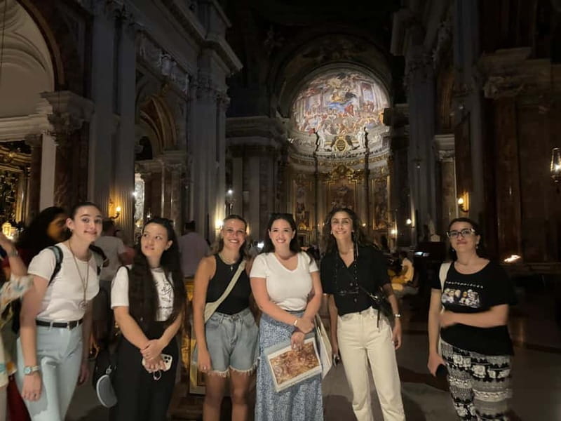 Via Roma: A Journey Through Time - Piazza Navona’s Baroque Fountains After Dark